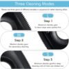 Analan Mini Pet Hair Remover for Car Detailing Supplies, Carpet Dog Hair Remover for Car Interior, Triangle Dog Hair Remover for Auto Detailing, Couch, Furniture, Lint, Carpet(Multi-Color) - Image 5