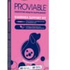 Proviable Digestive Health Supplement Kit with Multi-Strain Probiotics and Prebiotics for Medium to Large Dogs - with 7 Strains of Bacteria, 30 mL Paste and 10 Capsules