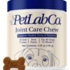 PetLab Co. Joint Care Chews for Dogs - High Levels of Glucosamine, Green Lipped Mussels, Omega 3 and Turmeric - Hip and Joint Supplement for Dogs to Actively Support Mobility