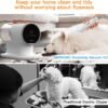 AIRROBO Dog Grooming Vacuum, Dog Grooming Kit,12000Pa Strong Pet Grooming Vacuum for Dogs, 2L Large Capacity Dog Vacuum for Shedding Grooming Hair, Dog Hair Vacuum, 5 Pet Grooming Tools, Quiet,PG100 - Image 5