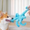 Dog Toys for Aggressive Chewers Squeaky Dog Toys Octopus-Tug of War Dog Toys for Large Breed Tough Interactive Stuffed Dog Chew Toys for Puppies Small & Large Dogs
