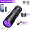Vansky Black Light UV Flashlight Blacklight 12 LED Urine Detector for Dog/Cat/Pet Urine & Dry Stains and Bed Bug On Carpets/Rugs/Floor,Matching with Pet Odor Eliminator - Image 7