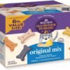 Wellness Old Mother Hubbard Original Mix Dog Biscuits, Natural, Training Treats, Four Flavors, Small Size, (6 Pound Bag)