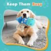 Dog Toys for Aggressive Chewers - Dog Toys to Keep Them Busy Squeaky Dog Toys for Large Dogs (Blue, Medium) - Image 5
