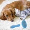 Depets Self Cleaning Slicker Brush, Dog Cat Bunny Pet Grooming Shedding Brush - Easy to Remove Loose Undercoat, Pet Massaging Tool Suitable for Pets with Long or Short Hair - Image 5