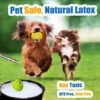 Latex Dog Squeaky Toys Rubber Soft Dog Toys Chewing Squeaky Toy Fetch Play Balls Toy for Puppy Small Pets 6pcs for Mini, Small Breeds, 2.28"*2.28"*1.30" - Image 5
