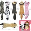 SHARLOVY Dog Squeaky Toy No Stuffing 6 Pack, Dog Toys Crinkle for Small Puppy, Durable Chew Plush Cute Animals Natural for Teething Pet - Image 5