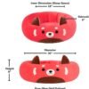 Squishmallows Original 30-Inch Cici The Red Panda Pet Bed - Large Ultrasoft Official Plush Pet Bed for Dogs and Cats