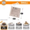 K&H Pet Products Pet Bed Warmer, Turn Any Pet Bed Into a Heated Cat or Dog Bed, Waterproof Indoor Heated Warming Pad Insert, Automatic Temperature, Safety Listed - Small 9 X 8.5in Tan