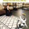 Interactive Cat Toys - Retractable Wand Toy and Feather Toys Refills for Indoor Cats to Chase and Exercise - Image 7