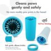 Dexas Blue Large Dog Paw Cleaner for Dogs - Premium Quality Pet Supplies and Dog Accessories - Easy to Use and Clean, Mess Free, Essential Dog Product - Image 2
