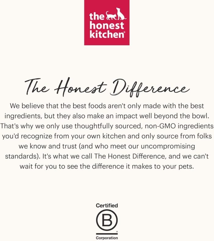 71tfqYof0gL._AC_SL1500_.jpg The Honest Kitchen Dehydrated Grain Free Fruit & Veggie Base Mix Dog Food (Just Add Protein), 3 lb Box