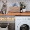 Cat Beds for Indoor Cats, 20 Inch Dog Bed for Small Melium Large Dogs, Washable-Round Pet Bed for Puppy and Kitten with Slip-Resistant Bottom - Image 3
