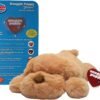 Original Snuggle Puppy Junior. Pet Anxiety Relief and Calming Aid, Comfort Toy for Behavioral Training in Biscuit