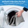 Washable Puppy Dog Pee Pad, 34" X52" Waterproof Whelping Training Pet Mat for Playpen, Crate, Potty, Floor, Bed, Sofa and Trunk, Reusable Pee Pads for Dogs, Cats, Bunny - Image 3