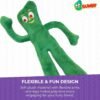 Multipet Gumby Dog Plush Toy - Squeaky Toy for All Dogs - Extra Soft Plush w/ Flexible Legs & Arms - Stuffed Animal for Cuddling & Playing - Cute Dog Pet Toy (9", Green) - Image 6