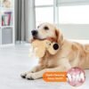 PUHOHUN Squeaky Dog Plush Toy for Large Chewers with Crinkle Paper and Squeaker - Tug of War Dog Toys - Image 4
