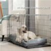 Bedsure Waterproof Dog Beds for Large Dogs - 4 Inch Thicken Up to 80lbs Pet Mat Pillows with Removable Washable Cover, Grey - Image 4
