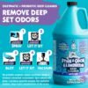 Calyptus Pet Stain and Odor Remover | Orange and Enzyme Cleaner Duo Solution for Pets | 128oz (64oz x 2 Bottles) | Carpet Cleaner and Odor Eliminator for Cat Urine, Dog Pee, and Poop | Pro Strength - Image 4
