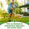 QDAN Dog Toys Soccer Ball with Straps, Interactive Dog Toys for Tug of War, Puppy Birthday Gifts, Dog Tug Toy, Dog Water Toy, Durable Dog Balls World Cup for Small & Medium Dogs（6 Inch） - Image 7
