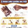 Dog Chew Toys for Aggressive Chewers：2 Pack Indestructible Dog Toy for Large Breed- Tough Nylon Teething Bone Toy to Keep Them Busy - Image 4