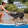 Chuckit! Ultra Duo Tug Dog Toy - Two Ultra Balls on a Durable Nylon Cord Handle - Fetch and Tug-of-War Toy for Dogs - Size Medium - For Breeds 20-60 lbs - 2.5-inch Diameter - Orange and Blue - Image 6