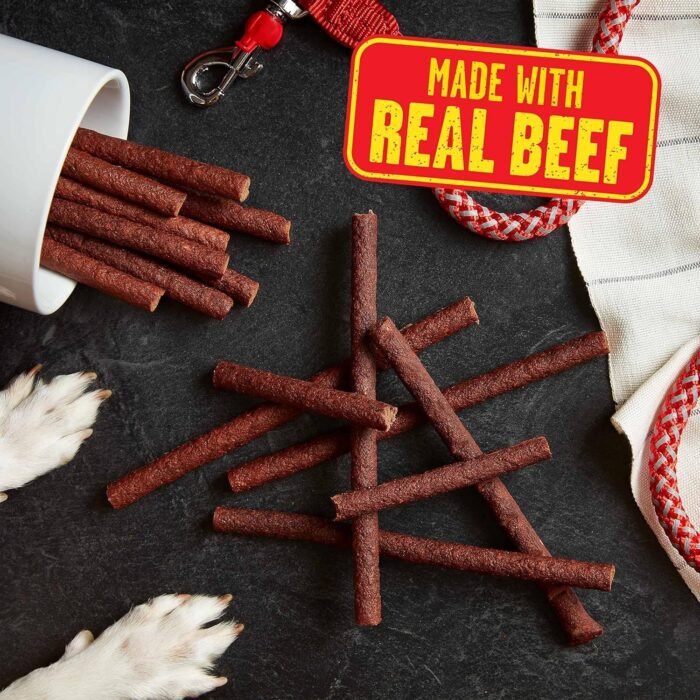 Pup-Peroni Dog Treats, Lean Beef Flavor, 22.5 Ounce, Made with Real Beef, 90% Fat Free
