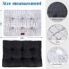 Dog Bed Crate Pad Pet Cushion Crate Mat Puppy Bed for Small Dogs Soft Fluffy Kennel Pad for Dog Crate, Anti-Slip Comfy Small Dog Bed