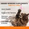 Pet Honesty Cat Hip & Joint Health Crunchy & Creamy Chews - Glucosamine for Cats, Cat Joint Support Supplement, Cat Health Supplies & Hip Support for Indoor Cats & Outdoor Cats - Chicken 30-Day Supply - Image 2