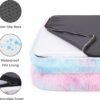 Bedsure Orthopedic Dog Bed for Medium Dogs - Calming Waterproof Dog Sofa Beds Medium, Supportive Foam Pet Couch Bed with Removable Washable Cover, Waterproof Lining and Nonskid Bottom, Multi Color - Image 3