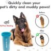 Dexas Blue Large Dog Paw Cleaner for Dogs - Premium Quality Pet Supplies and Dog Accessories - Easy to Use and Clean, Mess Free, Essential Dog Product - Image 4