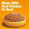 Pedigree Chopped Ground Dinner Wet Dog Food Chicken & Beef Variety Pack, 13.2 oz. Cans (24 Count, Pack of 1) - Image 4