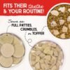 Stella & Chewy's Freeze Dried Raw Dinner Patties – Grain Free Dog Food, Protein Rich Duck Duck Goose Recipe – 25 oz Bag
