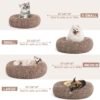 perpets Orthopedic Dog Bed Comfortable Donut Cuddler Round Dog Bed Ultra Soft Washable Dog and Cat Cushion Bed (Style 6) - Image 6