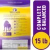 Wellness Complete Health Dry Dog Food with Grains, Natural Ingredients, Made in USA with Real Meat, All Breeds, For Adult Dogs (Chicken & Oatmeal, 15-Pound Bag) - Image 2