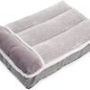 Dog Bed for Small Dogs, Dog Mattress with Pillow for Crate Kennel, Sofa Dog Bed, Super Soft pet Bed for Medium, Small Dogs Breeds,pet Bed Puppy Bed,beds & Furniture