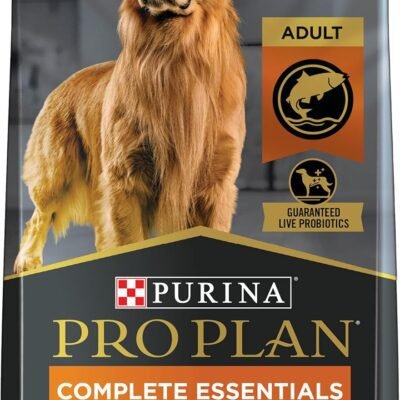 Purina Pro Plan Complete Essentials Shredded Blend Salmon and Rice Dog Food Dry Formula with Probiotics for Dogs - 33 lb. Bag