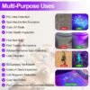 Vansky Black Light UV Flashlight Blacklight 12 LED Urine Detector for Dog/Cat/Pet Urine & Dry Stains and Bed Bug On Carpets/Rugs/Floor,Matching with Pet Odor Eliminator - Image 3
