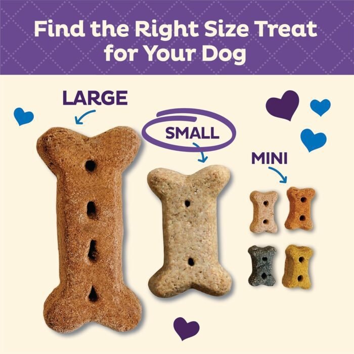 Wellness Old Mother Hubbard Original Mix Dog Biscuits, Natural, Training Treats, Four Flavors, Small Size, (6 Pound Bag)