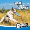 Chuckit! Paraflight Flying Disc Dog Toy - Water Floating Flyer - Durable Nylon Construction with Soft Rubber Edges - For Small and Medium Dogs - Size Small - 6.75" L x 6.75" W - Pack of 1 - Image 3
