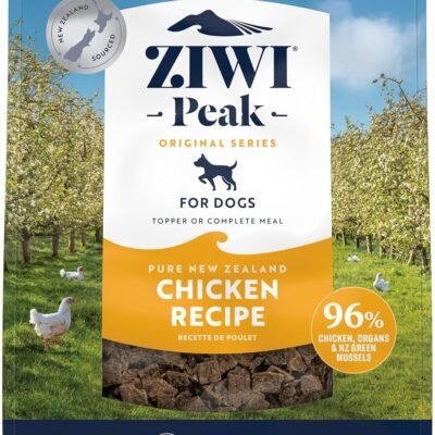 ZIWI Peak Air-Dried Dog Food – Chicken - All Natural, High Protein, Grain Free, Limited Ingredient w/ Superfoods (16oz)