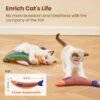 Potaroma Cat Toys Saury Fish, 3 Pack, Catnip Crinkle Sound, Soft and Durable, Interactive Kitten Kicker for Indoor Kitty Exercise 9.4 Inches for All Breeds - Image 2