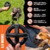 Monster K9 Indestructible Ring Ball - Lifetime Replacement - Medium & Large Breeds - Ultra Durable Dog Toy for Aggressive Chewers - Chew, Tug, & Fetch - 5.5" - Image 4