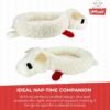 Multipet Lamb Chop Bed for Dogs, White, 27.0" L x 18.5" W x 5.5" Th - Image 6