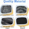 Washable Orthopedic Large Dog Bed - Removable Orthopedic Foam Dog Beds with Bolsters Waterproof Large Dog Bed and Non-Slip Bottom Extra Large Dog Bed Sofa - Image 4