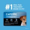 Capstar(nitenpyram) for Dogs Fast-Acting Oral Flea Treatment for Dogs 2-25 lbs, Vet-Recommended Medication Tablets Start Killing in 30 Minutes, 6 Doses - Image 3