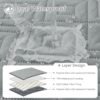 hyha Waterproof Dog Blanket, Soft Pet Bed Blankets, Waterproof Sofa Couch Cover for Dogs Washable, Reversible Pet Couch Covers for Sofa Furniture (30x70 Inch, Grey/Dark Grey)