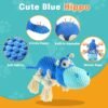 Dog Toys for Aggressive Chewers - Dog Toys to Keep Them Busy Squeaky Dog Toys for Large Dogs (Blue, Medium) - Image 2