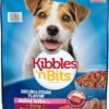 Kibbles 'n Bits Mini Bits Bacon & Steak Flavor, Dry Small Breed Dog Food, 16-Pound Bag