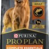 Purina Pro Plan Complete Essentials Shredded Blend Salmon and Rice Dog Food Dry Formula with Probiotics for Dogs - 5 lb. Bag